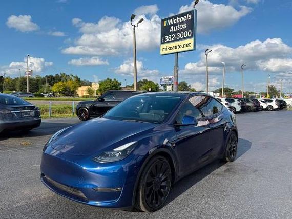 TESLA MODEL Y 2023 7SAYGDEF0PF753755 image